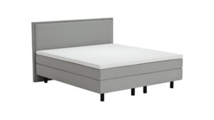 Boxspringbett Valencia - Liegefläche ca. 180x200 cm, Stoff, Zink