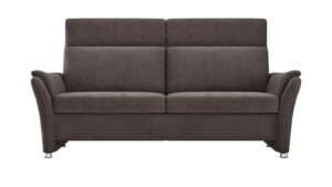 Sofa Arima H - 2,5-Sitzer, Stoff, Dunkelbraun