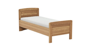 Bett Lenoso - Liegefläche ca. 90x200 cm, Eiche Nachbildung