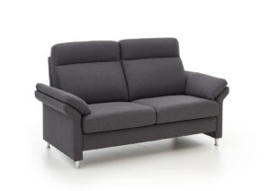 Sofa EM Dublin - 3-Sitzer, Stoff, Steingrau