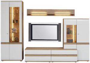 Wohnwand EM Turin - Tonweiß