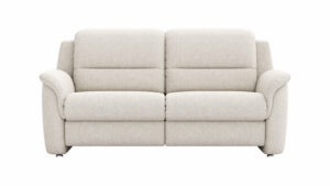 Sofa Cornella Classic - 2-Sitzer, Stoff, Creme