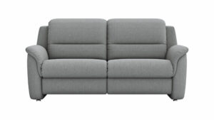 Sofa Cornella Classic - 2-Sitzer, Stoff, Grau