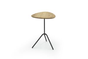 Couchtisch Star - Oval, BHT ca. 42x55x40 cm, Eichemassiv, geölt