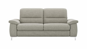 Sofa Cornella Plus - 2-Sitzer, Stoff, Nougat