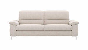 Sofa Cornella Plus - 2,5-Sitzer, Stoff, Rosé