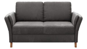 Sofa Vayra - 2,5-Sitzer, inkl. Sitzvorzug motorisch und Armlehnen klappbar, Stoff, Anthrazit