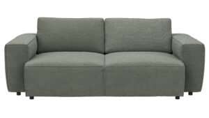 Bigsofa Lilaia - 3-Sitzer Tief, Stoff, Olivgrün