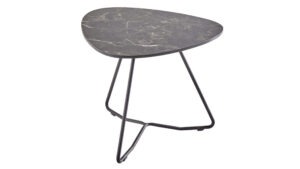 Couchtisch Oliva - LBH ca. 42x40x33 cm, HPL, Anthrazit