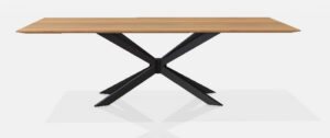 Esstisch Phoenix - LB ca. 240x100cm, Eiche massiv, bianco geölt