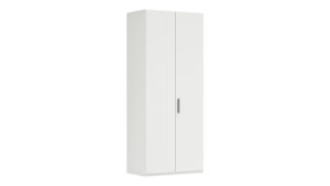 Drehtürenschrank Viana - B. ca. 101 cm, Lack, Weiß