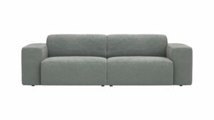 Sofa Elementos - 3-Sitzer XL, Stoff, Grau