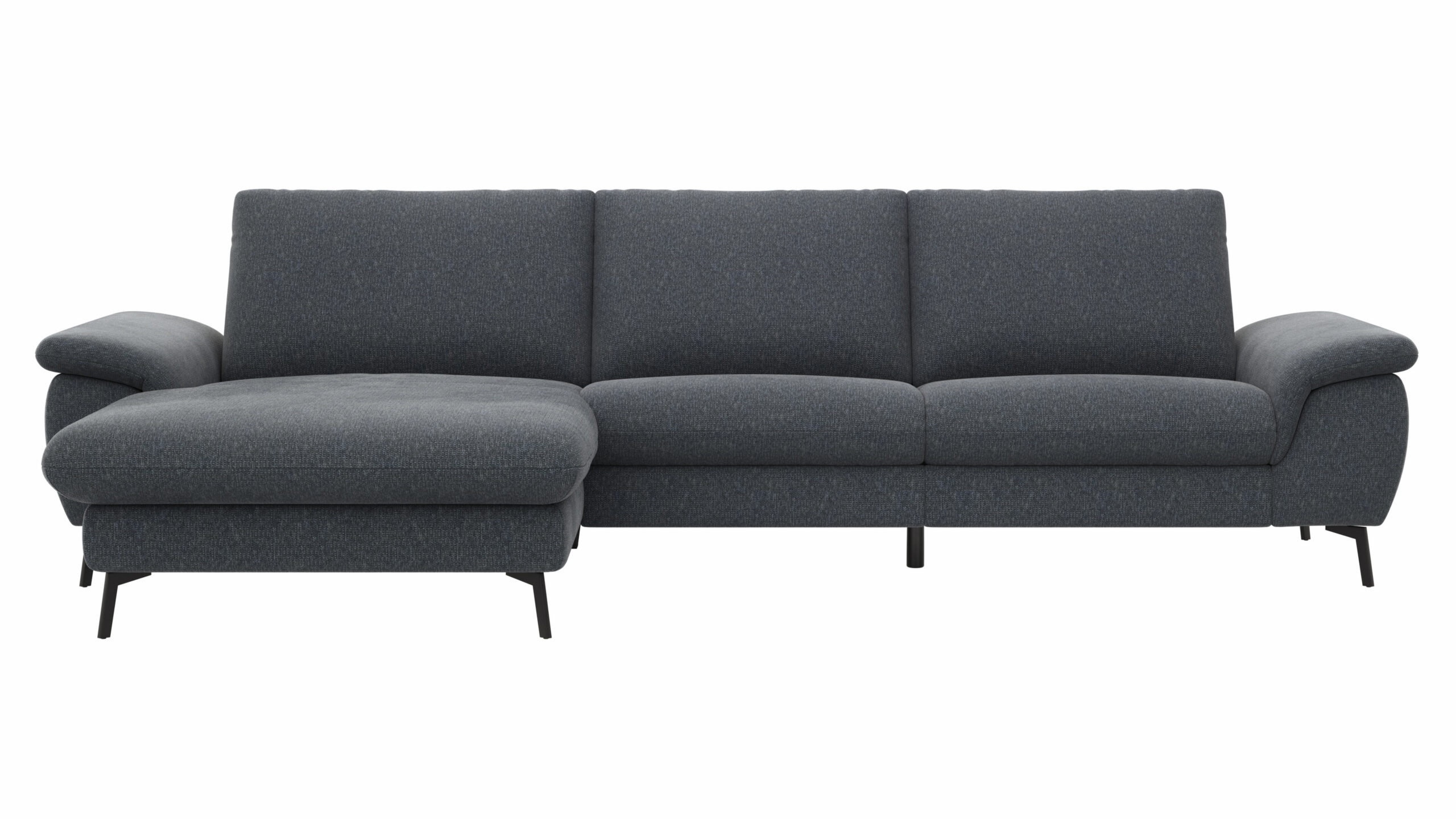 Ecksofa Gotera - Longchair links mit 1,5-Sitzer med. + 1,5-Sitzer med ...